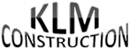 KLM Construction logo